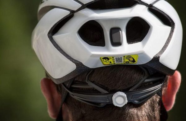 Etiqueta inteligente ciclistacativa NFC código QR